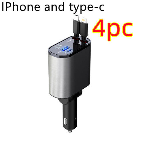 TurboCharge™ 100W Car Charger | USB-C & USB Fast Charging Adapter