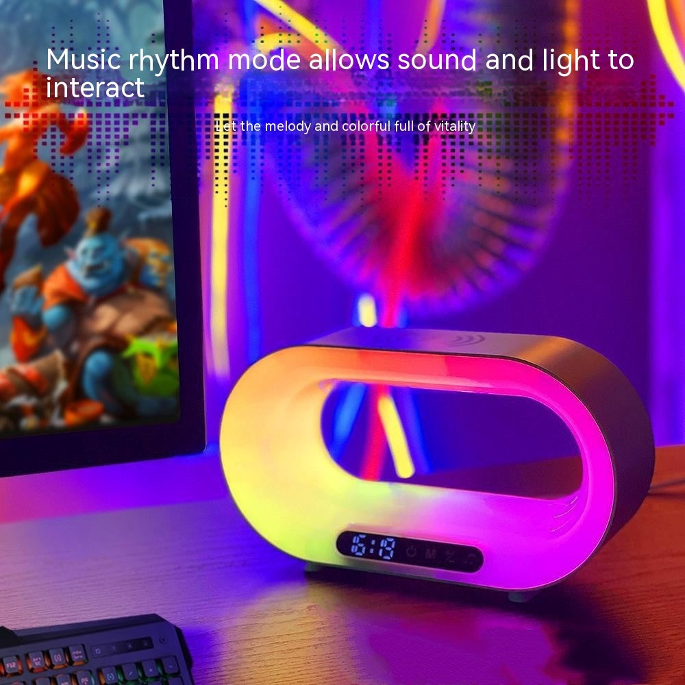 GlowDock™ 3-in-1 Smart LED Lamp | Wireless Charger & Alarm Clock
