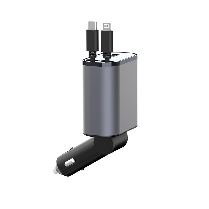 TurboCharge™ 100W Car Charger | USB-C & USB Fast Charging Adapter