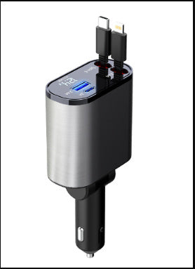 TurboCharge™ 100W Car Charger | USB-C & USB Fast Charging Adapter