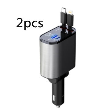 TurboCharge™ 100W Car Charger | USB-C & USB Fast Charging Adapter