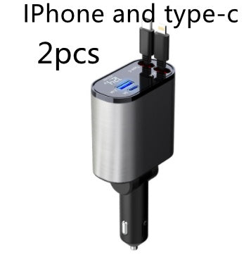 TurboCharge™ 100W Car Charger | USB-C & USB Fast Charging Adapter