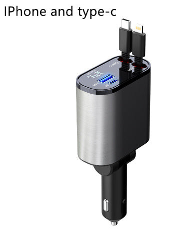 TurboCharge™ 100W Car Charger | USB-C & USB Fast Charging Adapter