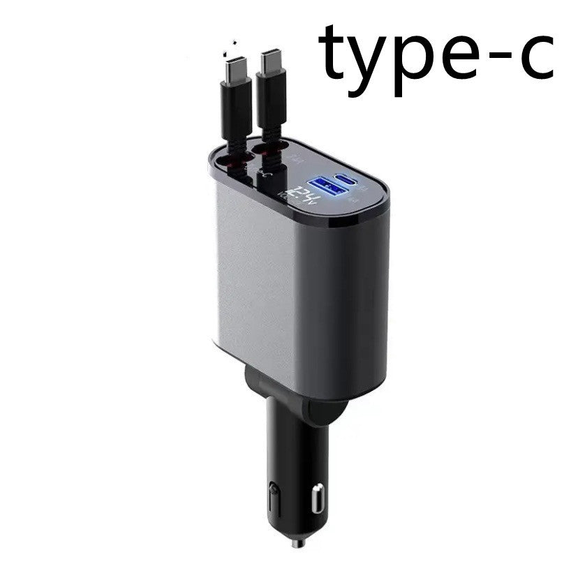 TurboCharge™ 100W Car Charger | USB-C & USB Fast Charging Adapter