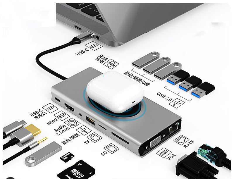 ConnectPro™ Multiport USB-C Hub | HDMI Docking Station for Laptop
