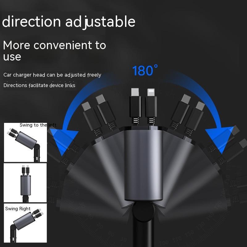 TurboCharge™ 100W Car Charger | USB-C & USB Fast Charging Adapter